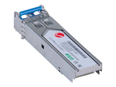 Intellinet Transceiver Module Optical, Gigabit Ethernet SFP Mini-GBIC, 1000Base-Sx (LC)