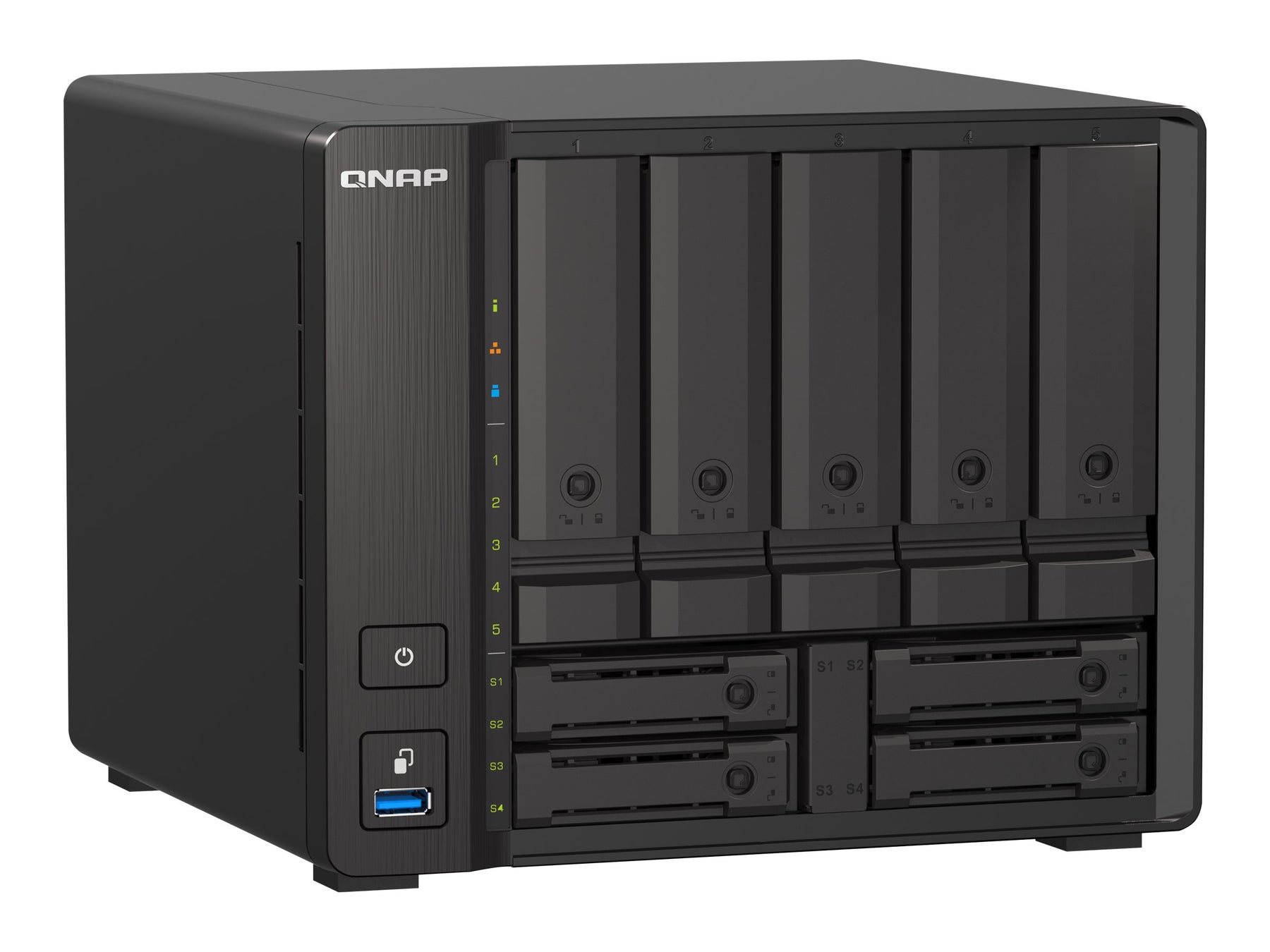 QNAP TS-H973AX-8G - NAS-Server - 9 Schächte - SATA 6Gb/s