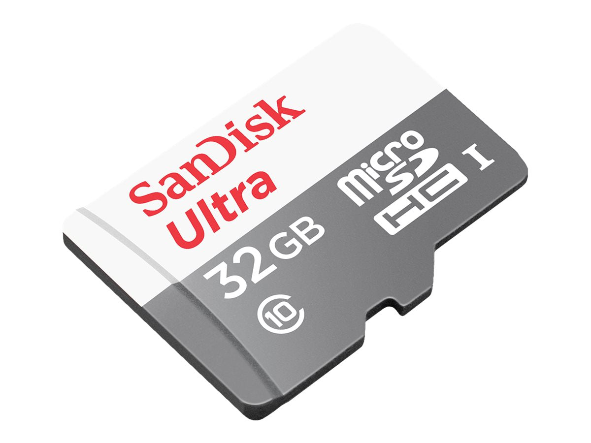 SanDisk Ultra - Flash-Speicherkarte (microSDHC/SD-Adapter inbegriffen)