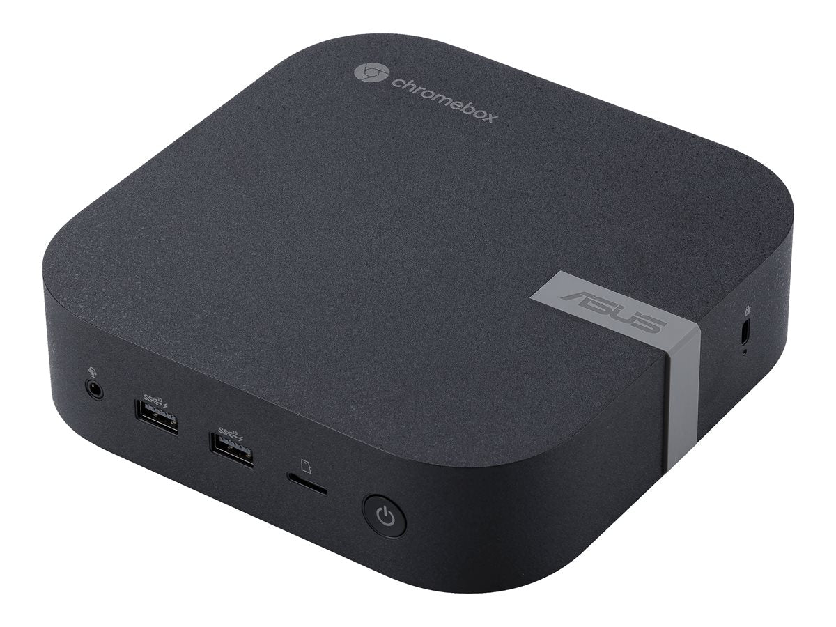 ASUS Chromebox 5 S5007UN - Mini-PC - 1 x Core i5 1240P / 1.7 GHz - RAM 8 GB - SSD 128 GB - NVMe - Intel Iris Xe Grafikkarte - GigE, 2.5 GigE, Bluetooth 5.2, 802.11ax (Wi-Fi 6E)