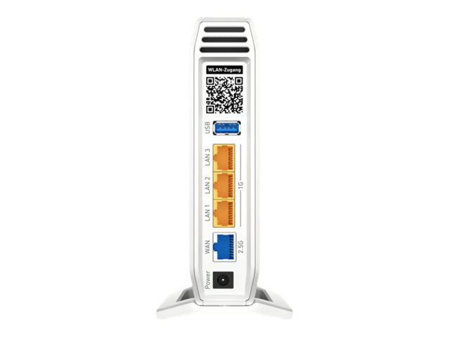 AVM FRITZ!Box 4060 - - Wireless Router - 3-Port-Switch - 1GbE, 2.5GbE - Wi-Fi 6 - Dual-Band - VoIP-Telefonadapter (DECT)