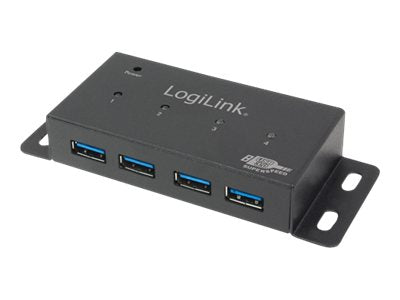 LogiLink USB 3.0 Hub 4-Port - Hub - 4 x SuperSpeed USB 3.0