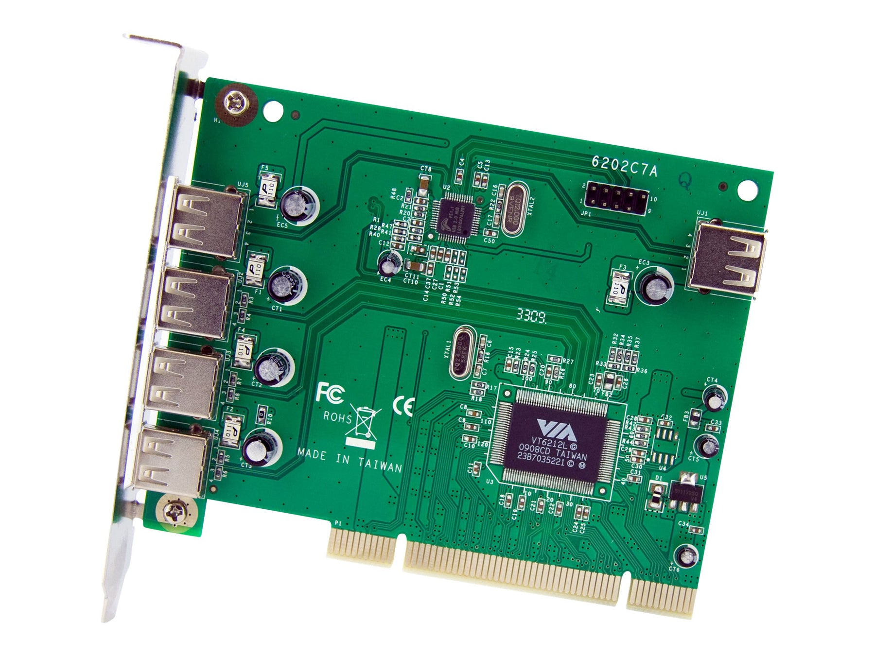 StarTech.com 7 Port USB 2.0 PCI Schnittstellenkarte