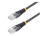 StarTech.com 15m Cat5e RJ45 UTP Patchkabel - Cat 5e Netzwerkkabel - Schwarz - Patch-Kabel - RJ-45 (M)