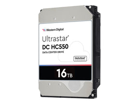 WD Ultrastar DC HC550 WUH721816ALE6L4 - Festplatte - 16 TB - intern - 3.5" (8.9 cm)