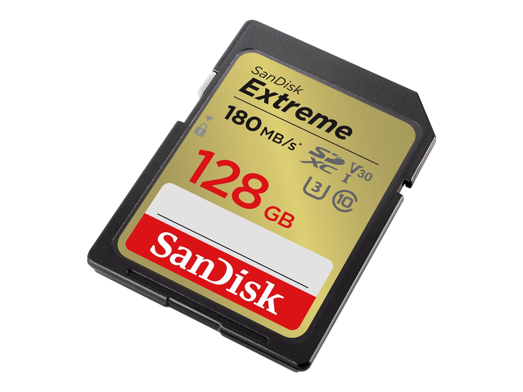 SanDisk Flash-Speicherkarte (microSDXC-an-SD-Adapter inbegriffen)