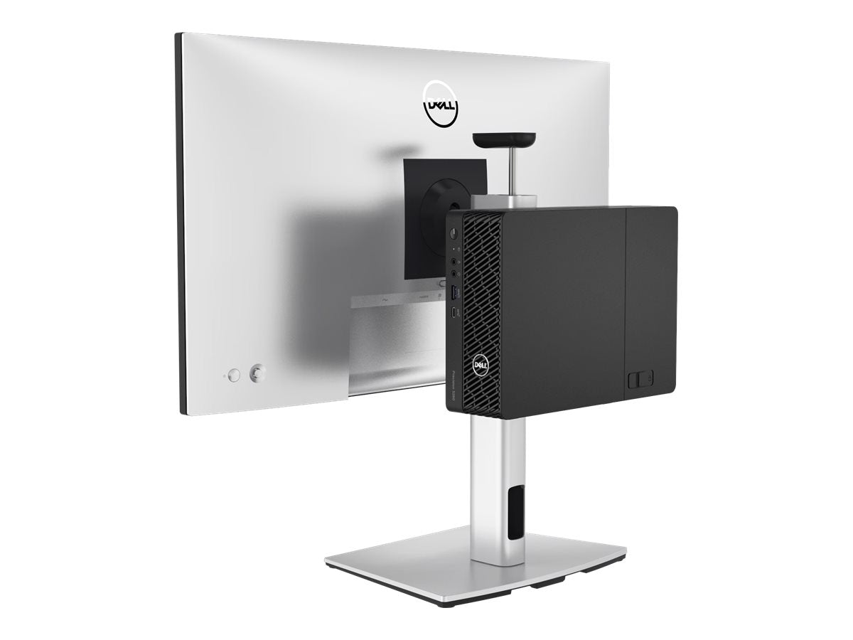 Dell CFS22 - Aufstellung - für Monitor/Desktop - verriegelbar - Silber - Bildschirmgröße: 48.3-68.6 cm (19"-27")