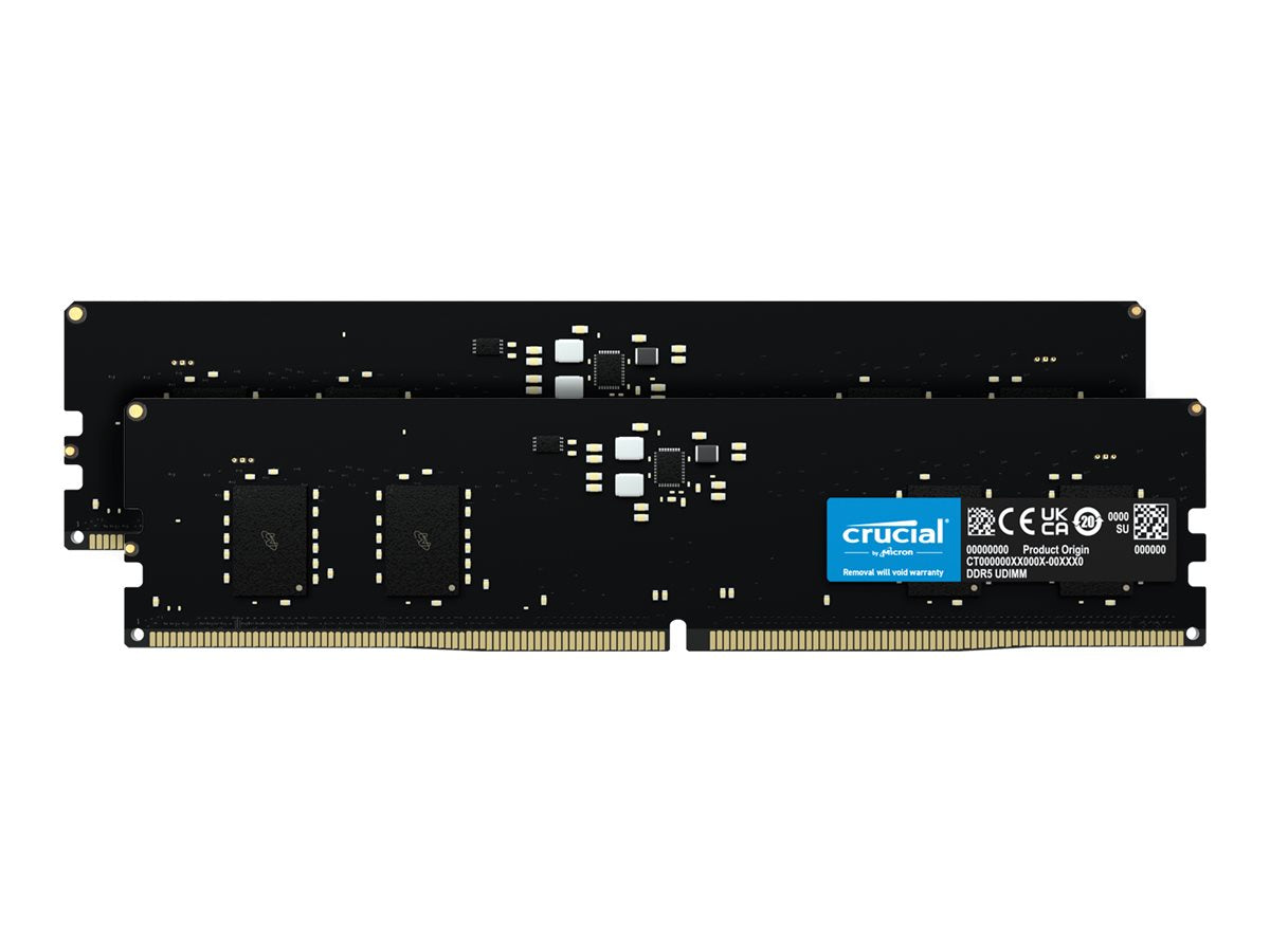 Crucial DDR5 - Kit - 16 GB: 2 x 8 GB - DIMM 288-PIN