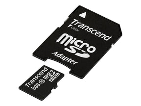 Transcend Premium - Flash-Speicherkarte (microSDHC/SD-Adapter inbegriffen)