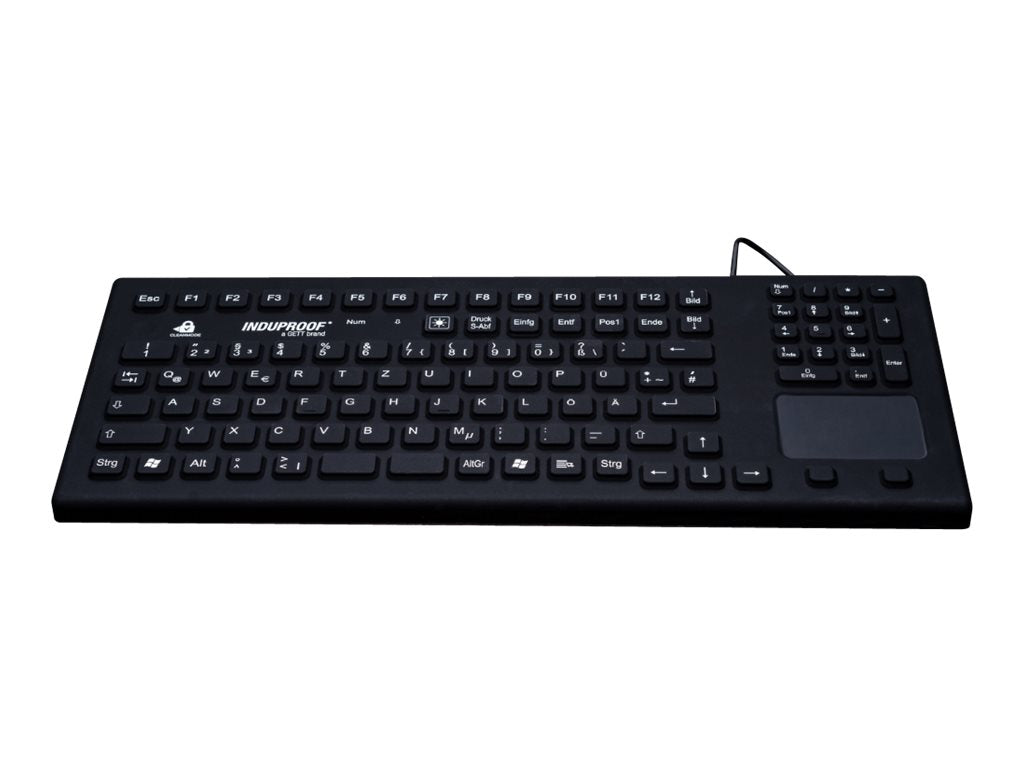 GETT InduKey InduProof Smart Touch - Tastatur - mit Touchpad