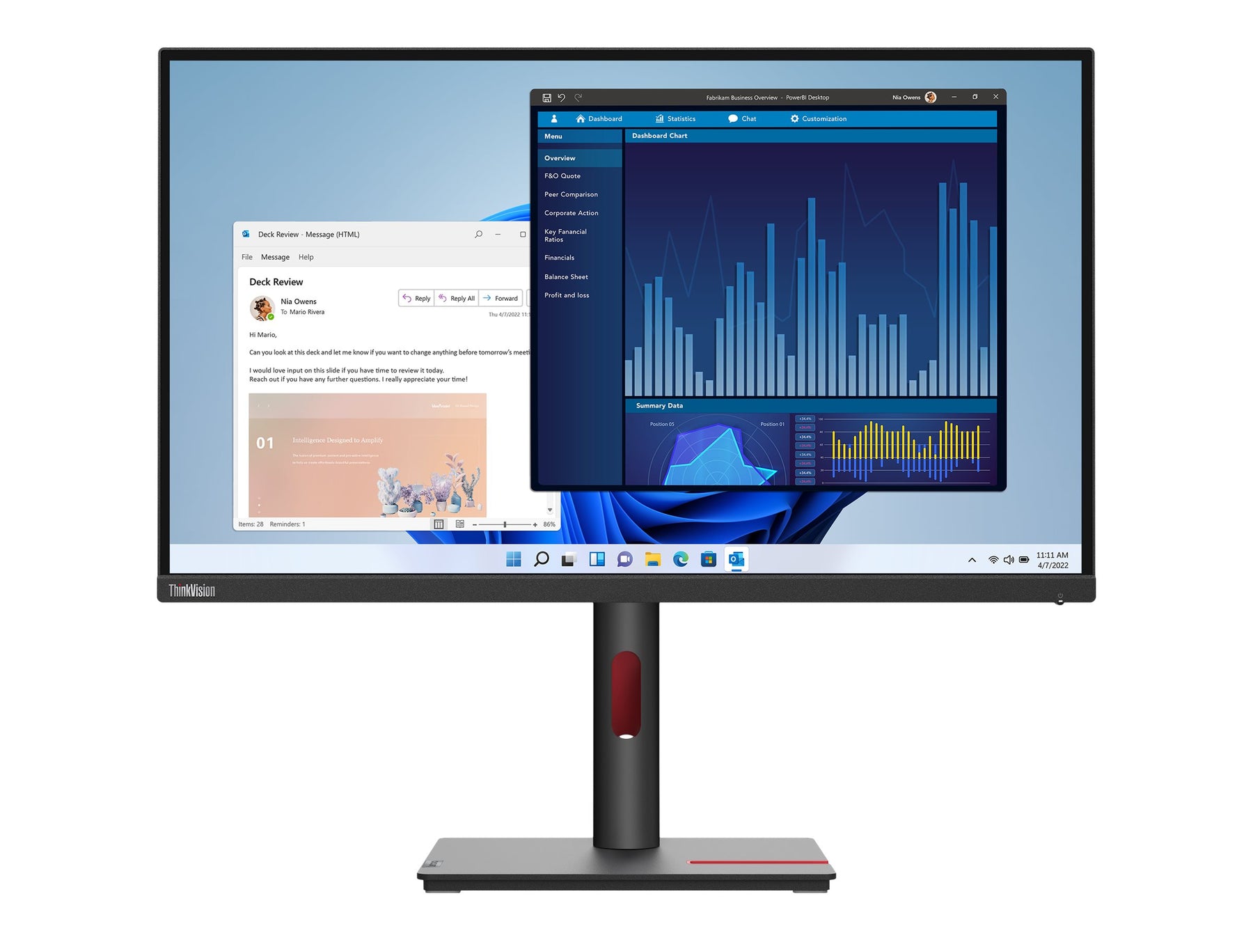 Lenovo ThinkVision T27p-30 - LED-Monitor - 68.6 cm (27")