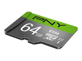 PNY Elite - Flash-Speicherkarte - 64 GB - UHS-I U1 / Class10