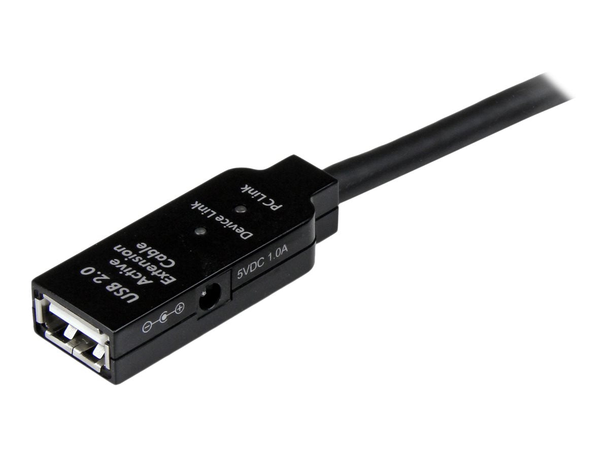 StarTech.com 20m aktives USB 2.0 Verlängerungskabel - Stecker/Buchse - USB 2.0 High Speed Kabel Verlängerung - USB-Verlängerungskabel - USB (M)