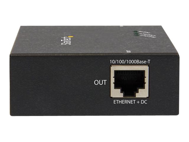 StarTech.com Gigabit PoE+ Extender - 802.3at/af