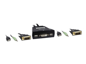 Inter-Tech KVM-LS-21DA DVI - Video- / USB- / Audio-Kabel