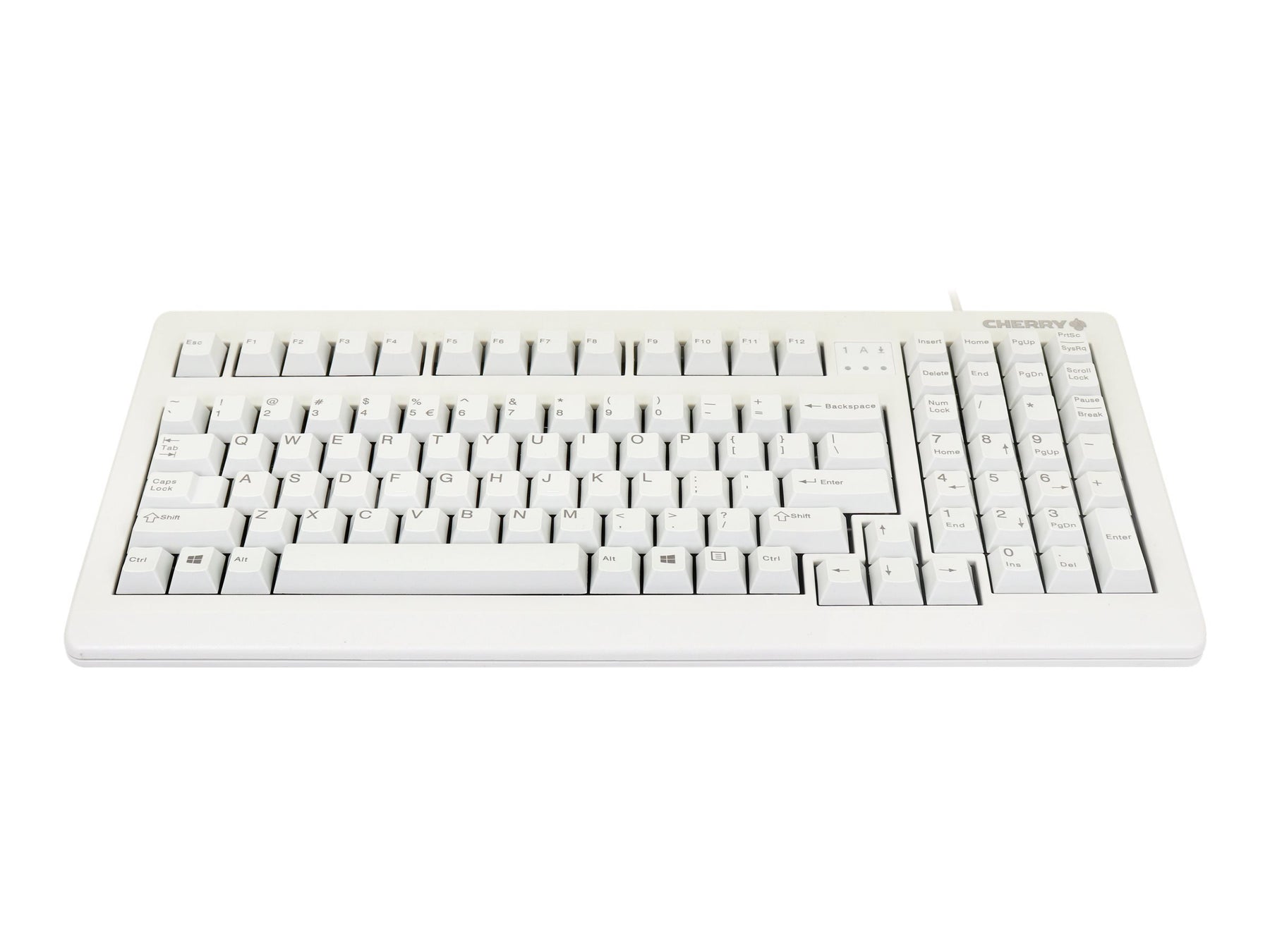 Cherry G80-1800 - Tastatur - PS/2, USB - QWERTY