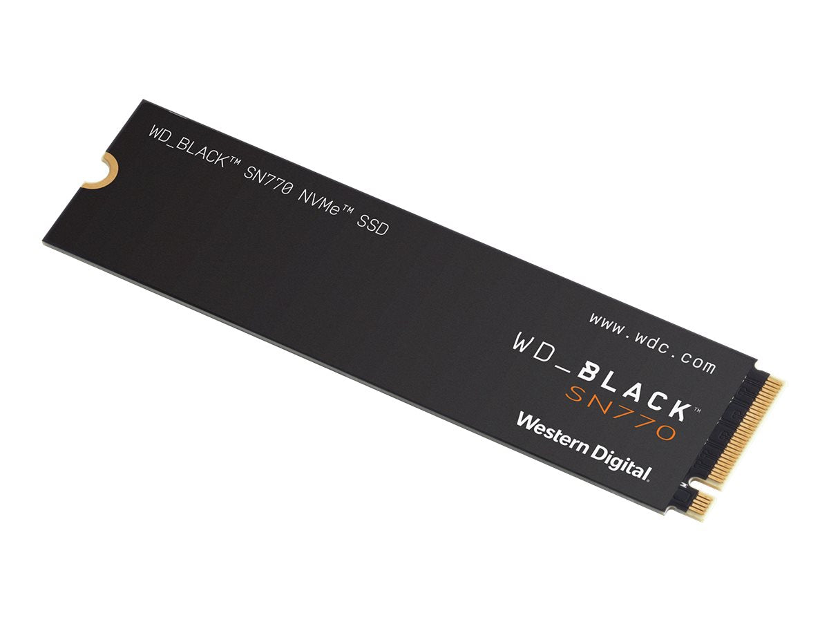 WD_BLACK SN770 WDS500G3X0E - SSD - 500 GB - intern - M.2 2280 - PCIe 4.0 x4 (NVMe)