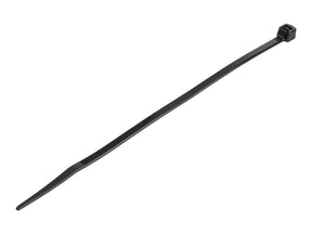 StarTech.com Kabelbinder 150x3 mm - Selbstsichernde Nylon-Kabelbinder mit Gebogener Spitze, Bündeldurchmesser bis zum 39 mm, 18 kg Zugfestigkeit, 94V-2/UL, 100 Stück - Schwarz (CBMZT6B)