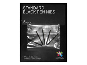 Wacom Standard Pen Nibs - Digitale Stiftspitze - Schwarz (Packung mit 5)