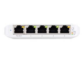 UbiQuiti UniFi Switch USW Flex Mini - Switch - Smart - 4 x 10/100/1000 + 1 x 10/100/1000 (PoE+)