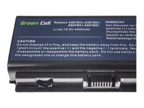 Green Cell Laptop-Batterie (gleichwertig mit: Acer AS07B31, Acer AS07B51, Acer AS07B41)