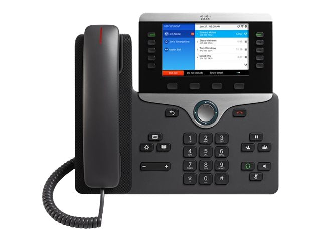 Cisco IP Phone 8861 - VoIP-Telefon - IEEE 802.11a/b/g/n/ac (Wi-Fi)