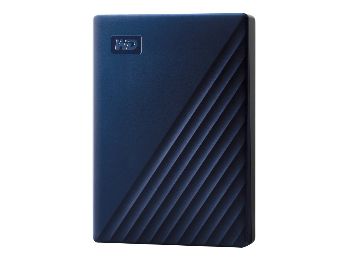 WD My Passport for Mac WDBA2F0050BBL - Festplatte - verschlüsselt - 5 TB - extern (tragbar)