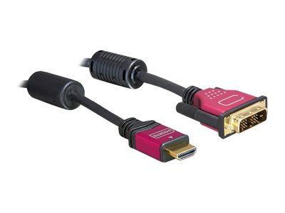 Delock Adapterkabel - Single Link - HDMI männlich zu DVI-D männlich