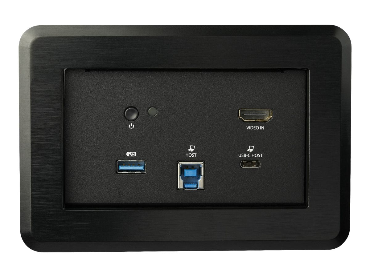 StarTech.com Single-Module Conference Table Connectivity Box-Customizable