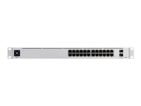 UbiQuiti UniFi Switch USW-Pro-24 - Switch - L3 - managed - 24 x 10/100/1000 + 2 x 10 Gigabit SFP+ (Uplink)