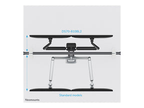 Neomounts DS70-810BL2 - Befestigungskit (Tischmontage)