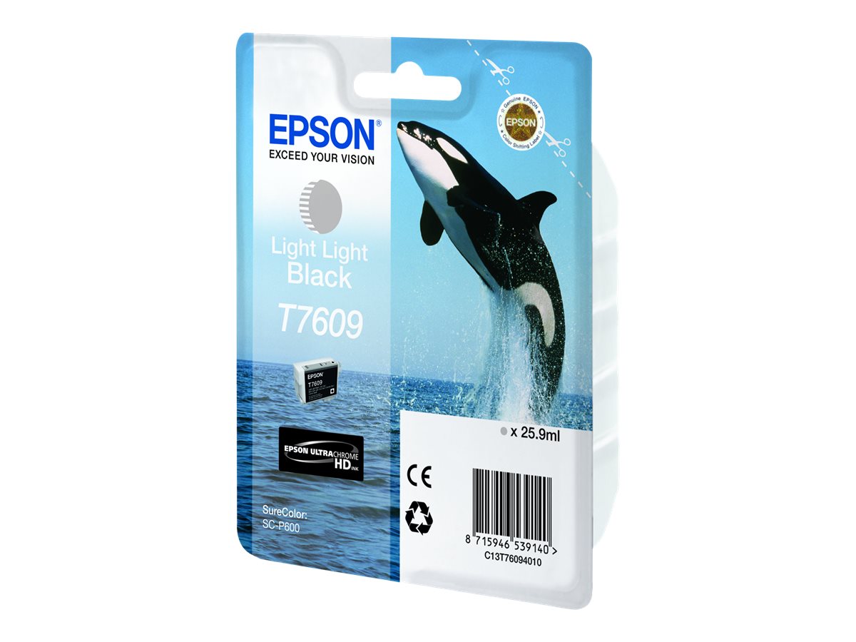 Epson T7609 - 26 ml - Light Light Black - Original