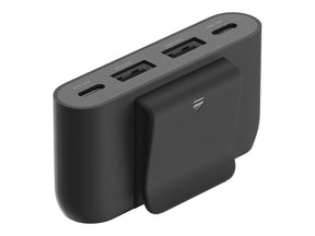 Belkin BoostCharge - Ladesteifen - 4 Ausgabeanschlussstellen (2 x USB, 2 x USB-C)