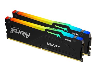 Kingston FURY Beast RGB - DDR5 - Kit - 64 GB: 2 x 32 GB