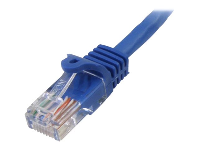 StarTech.com 3m Cat5e RJ45 UTP Netzwerkkabel Snagless - Cat 5e Patchkabel - Blau - Stecker / Stecker - Patch-Kabel - RJ-45 (M)