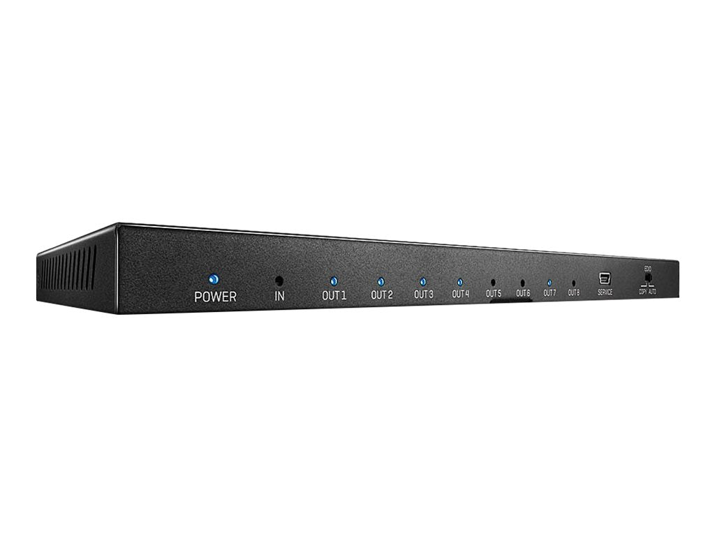 Lindy 8 Port HDMI 2.0 18G Splitter - Video-/Audio-Splitter