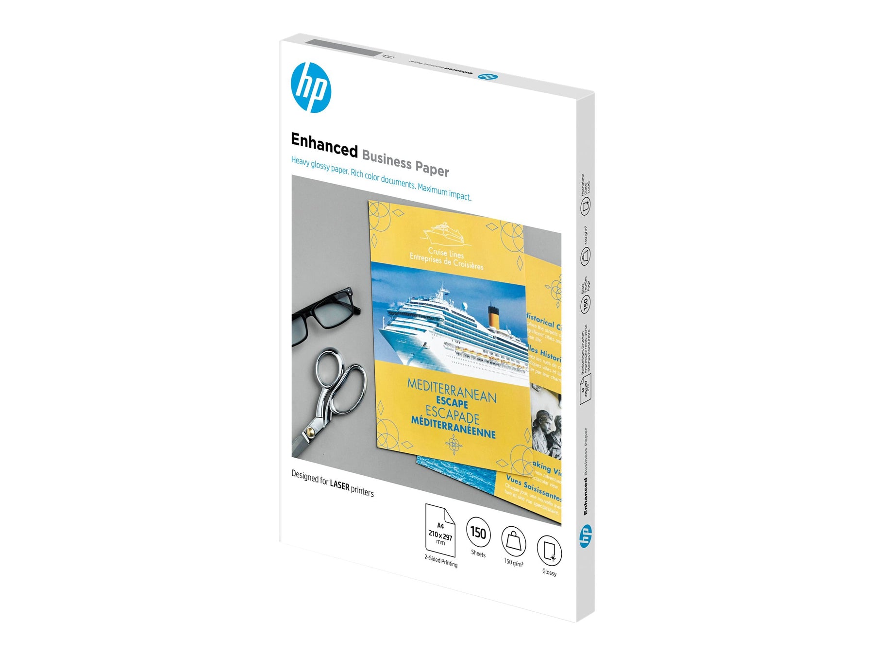 HP Professional Glossy Paper - Glänzend - A4 (210 x 297 mm)