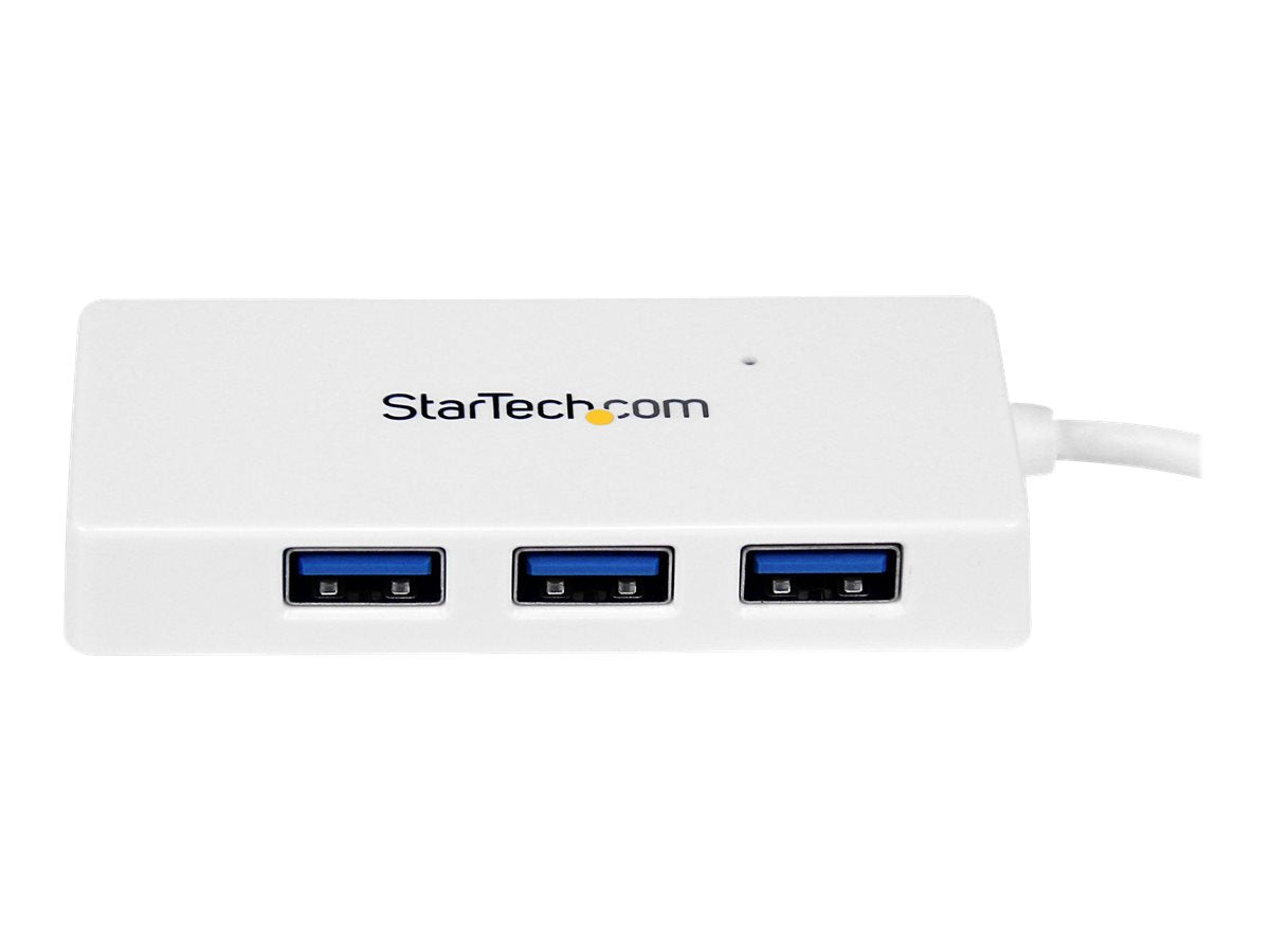 StarTech.com 4 Port USB 3.0 SuperSpeed Hub - Weiß