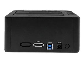 StarTech.com USB 3.0 / eSATA auf 2,5 / 3,5 Festplatten Duplizierer Dock - Kopierstation mit SATA 6Gb/s für HDD /SSD - Speicher-Controller mit Netzanzeige - 2.5", 3.5" (6.4 cm, 8.9 cm)