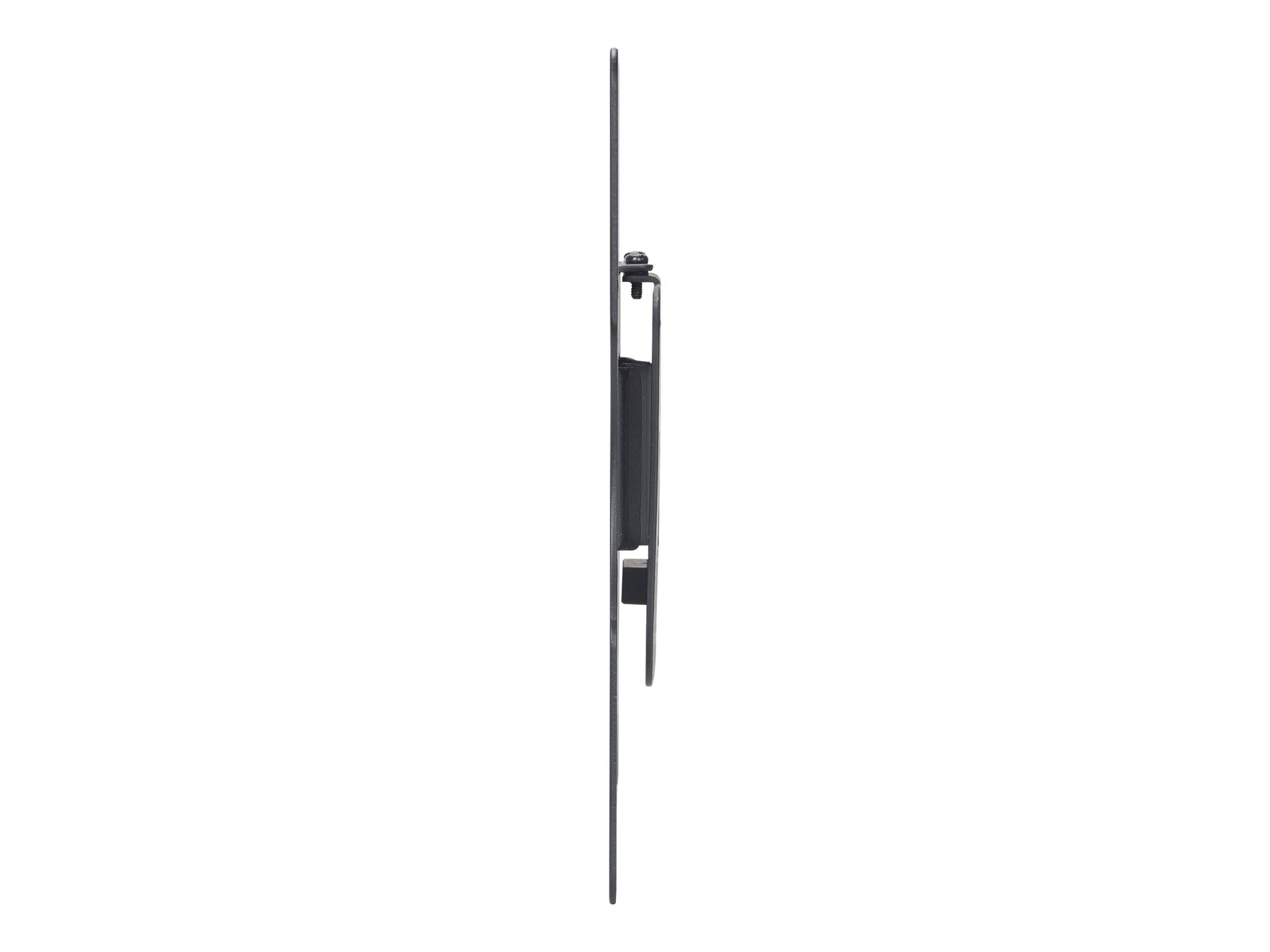 Manhattan TV & Monitor Mount, Wall, Fixed, 1 screen, Screen Sizes: 23-42", Black, VESA: 75x75 to 200x200mm, Max 30kg, Lifetime Warranty - Klammer - ultraniedriges Profil - für LCD TV - stabiler Stahl - Bildschirmgröße: 58.4-107 cm (23"-42")