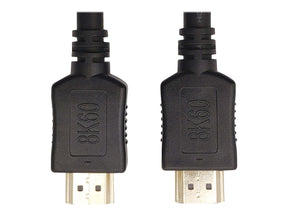 Tripp HDMI Cable 8K @ 60Hz High-Speed Dynamic HDR 4:4:4 M/M Black 10ft - Ultra High Speed - HDMI-Kabel - HDMI männlich zu HDMI männlich - 3 m - Doppelisolierung - Schwarz - unterstützt 8K UHD (7680 x 4320)