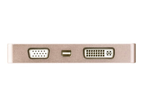 StarTech.com USB-C Video Adapter Multiport - Rose Gold