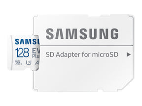 Samsung EVO Plus MB-MC128KA - Flash-Speicherkarte (microSDXC-an-SD-Adapter inbegriffen)