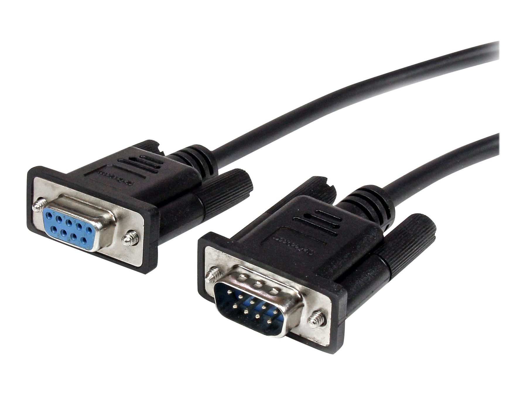 StarTech.com Serielles DB9 RS232 Verlängerungskabel 3m - RS 232 DB-9 Kabel Verlängerung- DB 9 (Stecker)