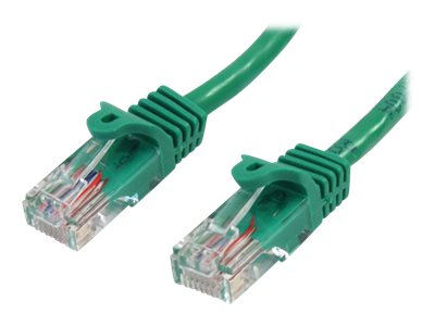 StarTech.com 1m Cat5e RJ45 UTP Netzwerkkabel Snagless - Cat 5e Patchkabel - Grün - Stecker / Stecker - Patch-Kabel - RJ-45 (M)