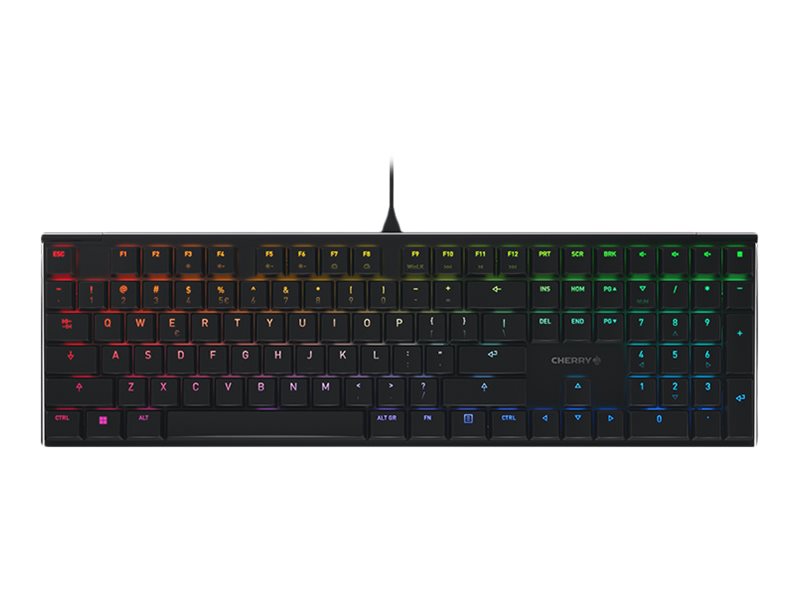 Cherry MX 10.0N RGB - Tastatur - Hintergrundbeleuchtung