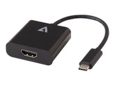 V7 Externer Videoadapter - USB-C - HDMI - Schwarz