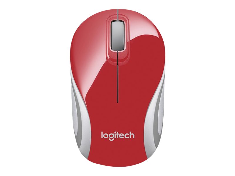 Logitech M187 - Maus - optisch - 3 Tasten - kabellos - 2.4 GHz - kabelloser Empfänger (USB)