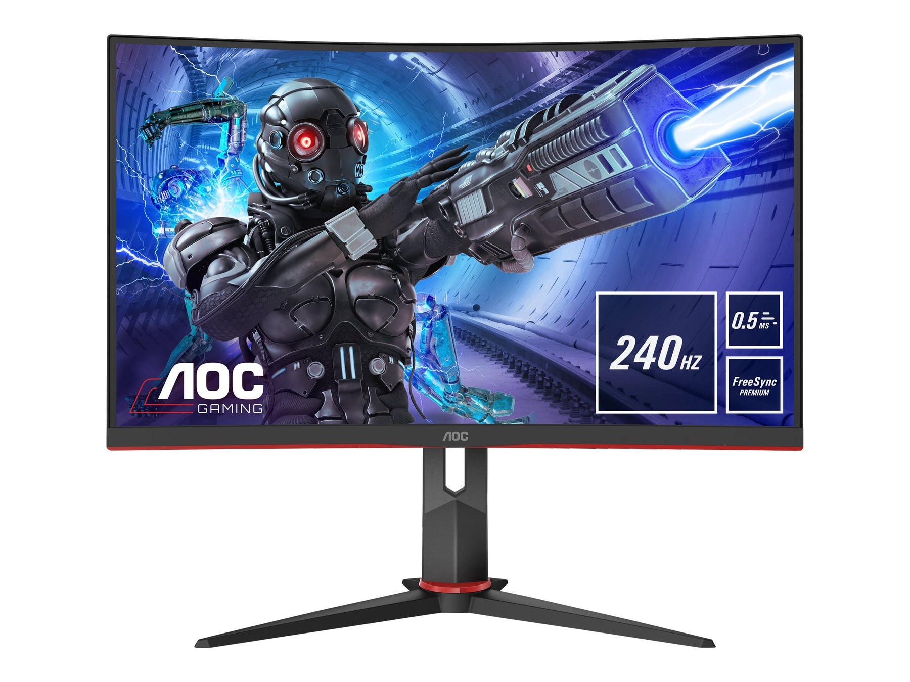 AOC Gaming C27G2ZE/BK - G2 Series - LED-Monitor - Gaming - gebogen - 68.58 cm (27")