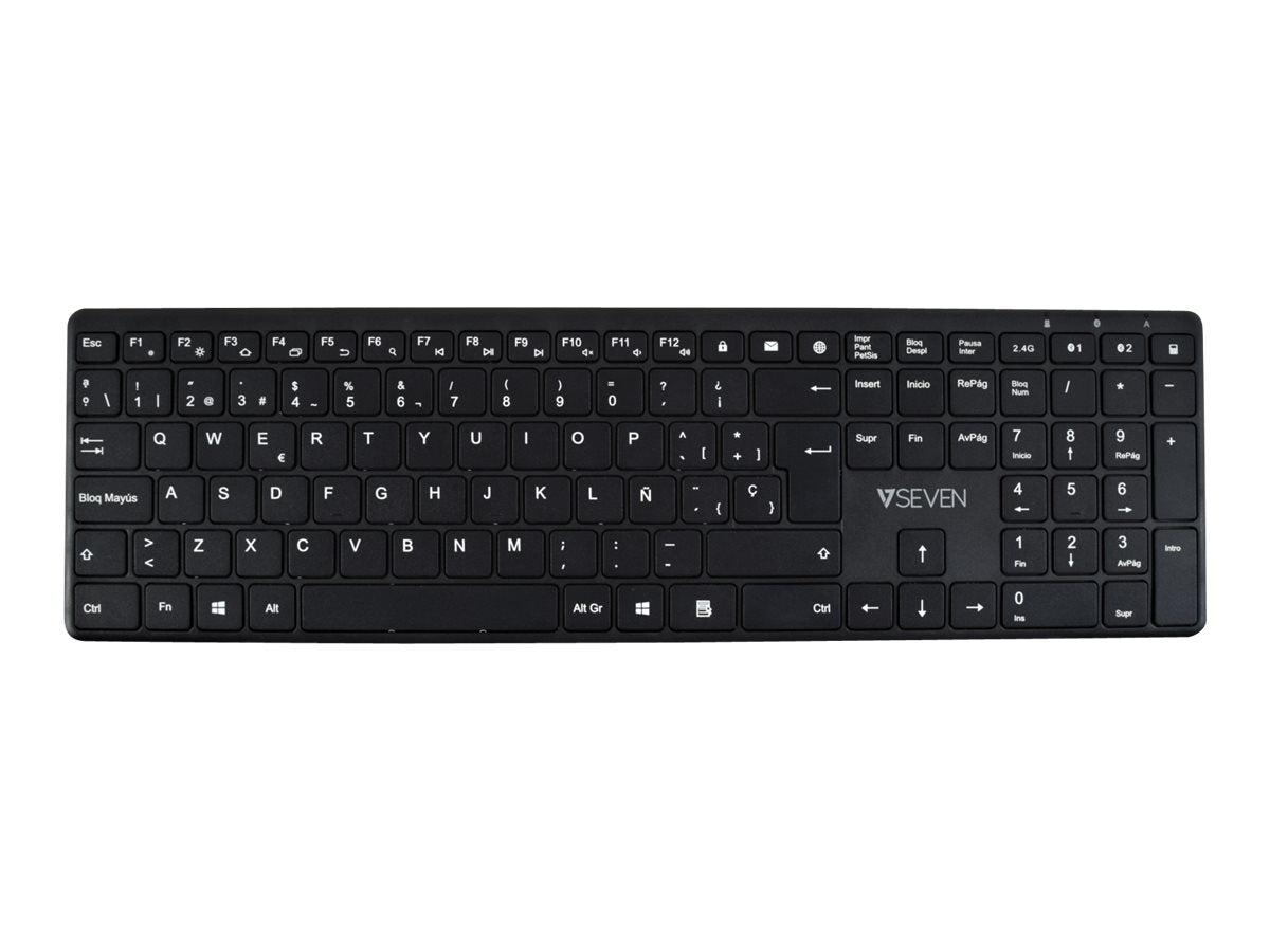 V7 KW550ESBT - Tastatur - Bluetooth, 2.4 GHz